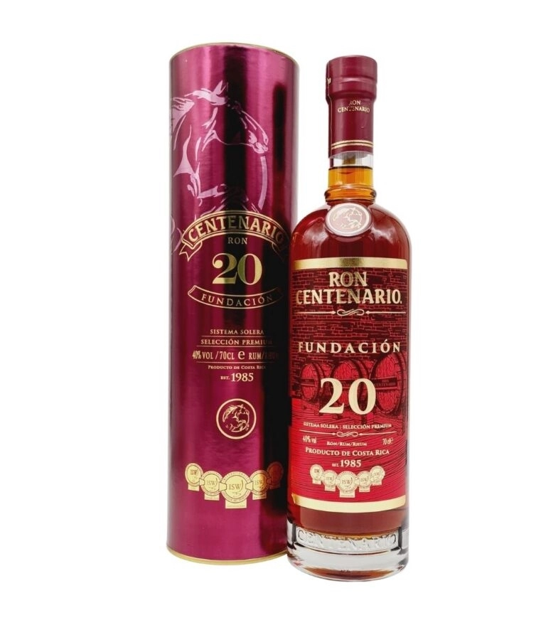 Rom Centenario Fundacion 20YO Seleccion Premium 0.7L 0